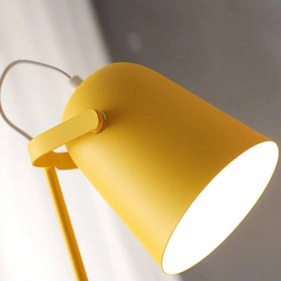 Table Lamp Adjustable Tilt & Rotating Shade Iron Base