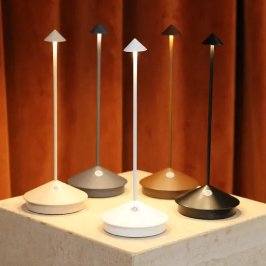 Table Lamp Cordless Dimmable IP65 Waterproof Rechargeable LED