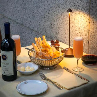Table Lamp Cordless Dimmable IP65 Waterproof Rechargeable LED