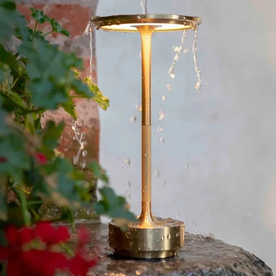Table Lamp Cordless LED Touch Dimming Three Color Temperatures