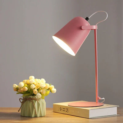 Table Lamp Macaron Pastel Iron Body & E26 Socket