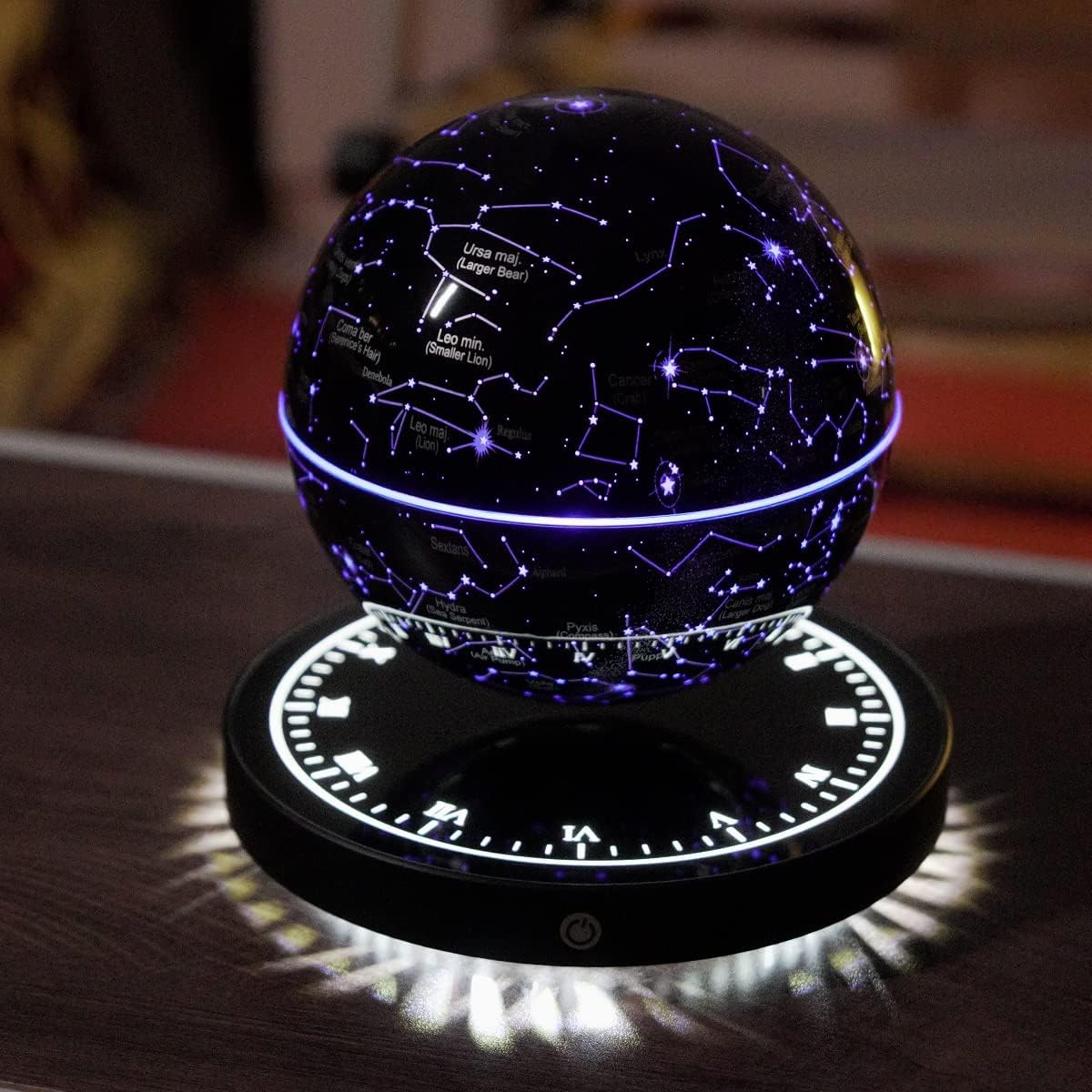Table Lamp Magnetic Levitation 360 Degree Rotating Star Map