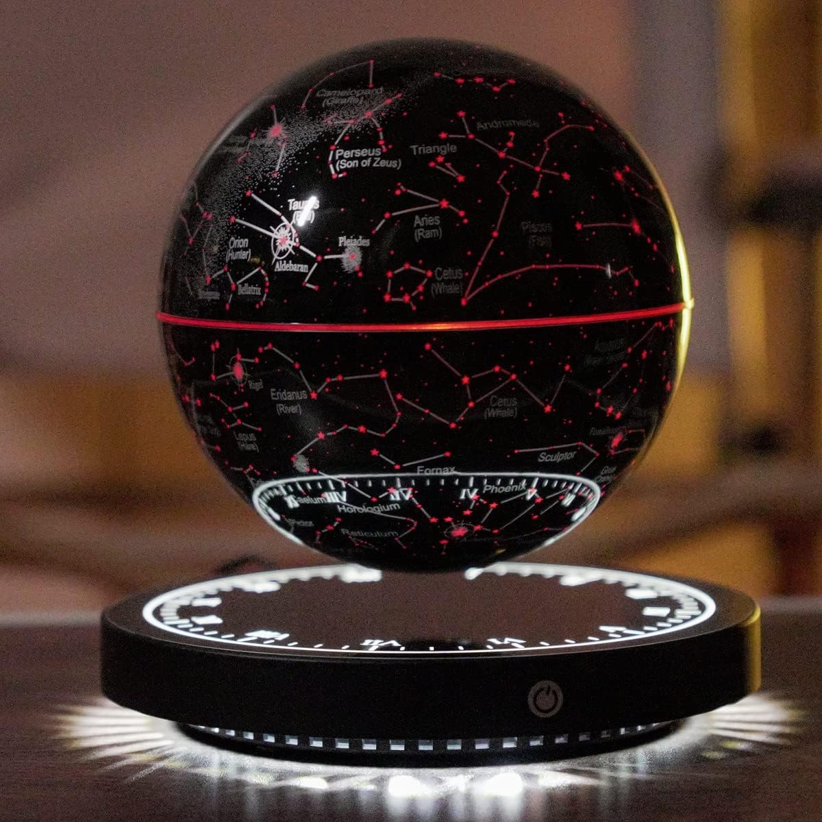 Table Lamp Magnetic Levitation 360 Degree Rotating Star Map
