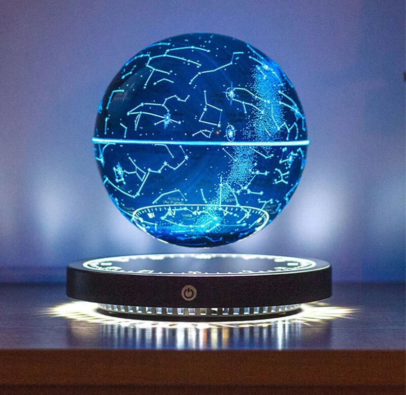 Table Lamp Magnetic Levitation 360 Degree Rotating Star Map