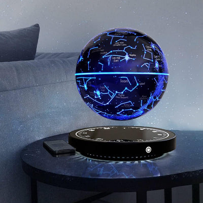 Table Lamp Magnetic Levitation 360 Degree Rotating Star Map