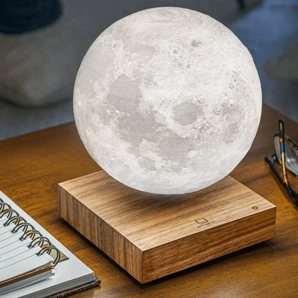 Table Lamp Magnetic Levitation Warm White LED Touch Sensor