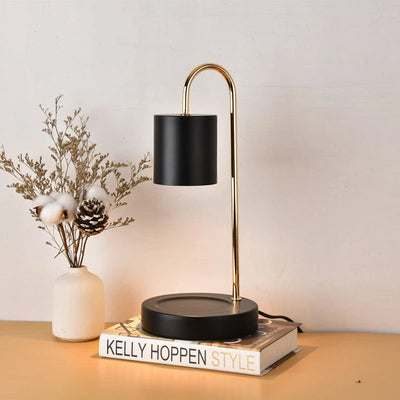 Table Lamp Metal Curved Arch Focused Reading Light