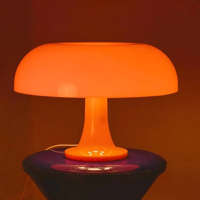 Table Lamp Mushroom Continuously Dimmable Three Color Modes USB