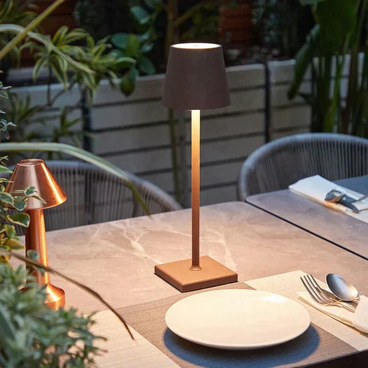 Table Lamp Portable Dimmable LED Rechargeable 10-Hour