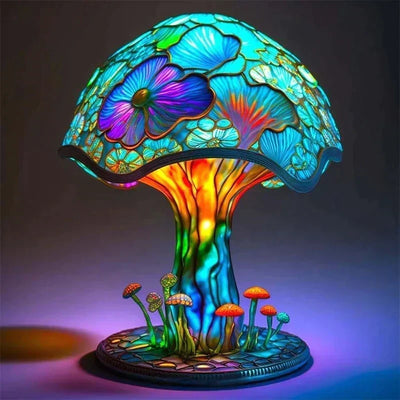 Table Lamp Retro Patterned Soft Ambient Glow