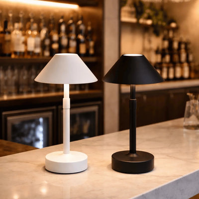 Table Lamp Telescopic Cordless Touch Dimming 3-Color USB-C