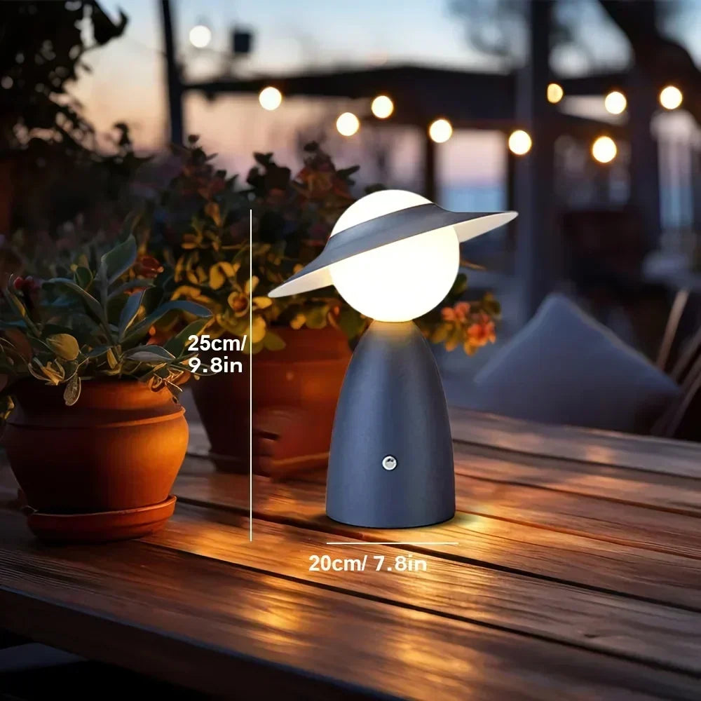 Table Lamp Touch Control & Wireless Charger Metal Housing