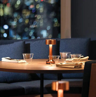 Table Lamp USB Rechargeable Touch Dimming Three-Color