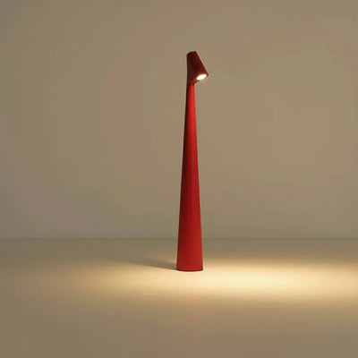Table Lamp Wireless LED Rechargeable Metal & Glass