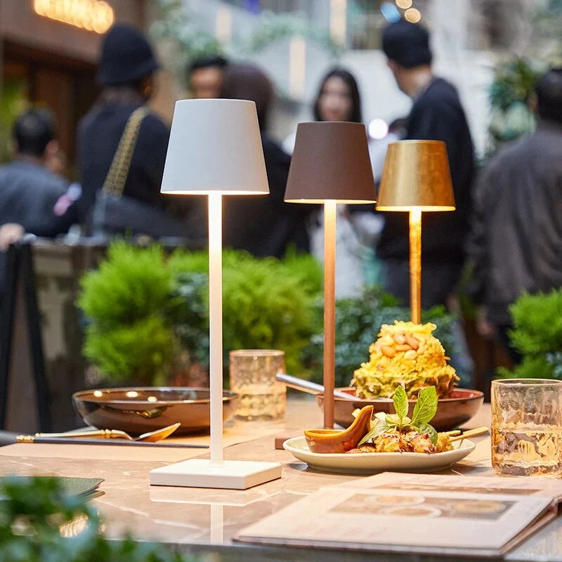 Table Lamp Wireless & Rechargeable Dimmable LED