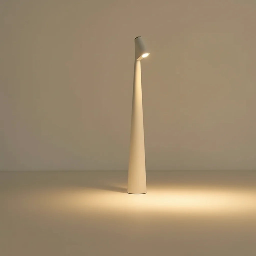 Table Lamp Wireless Rechargeable Metal & Glass