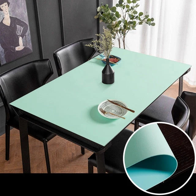 Table Protector Mat Waterproof PVC TPU Heat-Resistant