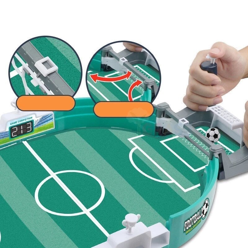 Table Soccer Game Quick Setup & No Batteries