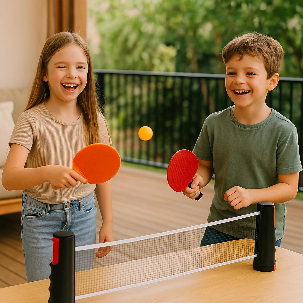 Table Tennis Net Retractable Adjustable Clamps