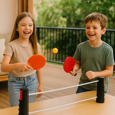 Table Tennis Net Retractable Adjustable Clamps