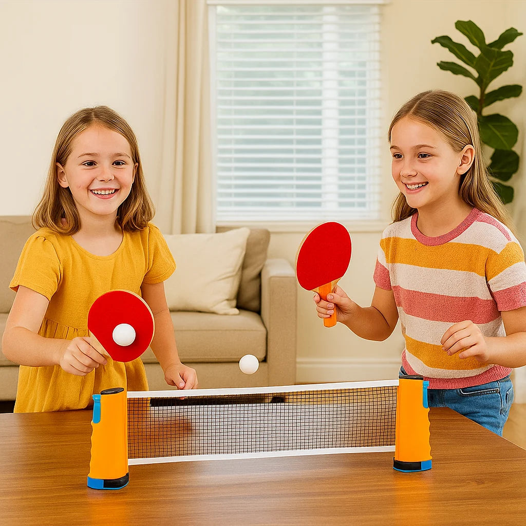 Table Tennis Net Retractable Adjustable Clamps