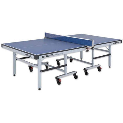 Table Tennis Table 1-Inch Wood Surface Foldable With Locking Wheels