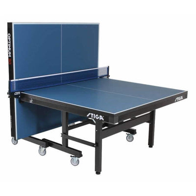 Table Tennis Table 1.2-Inch Thick Top Steel Frame Locking Casters