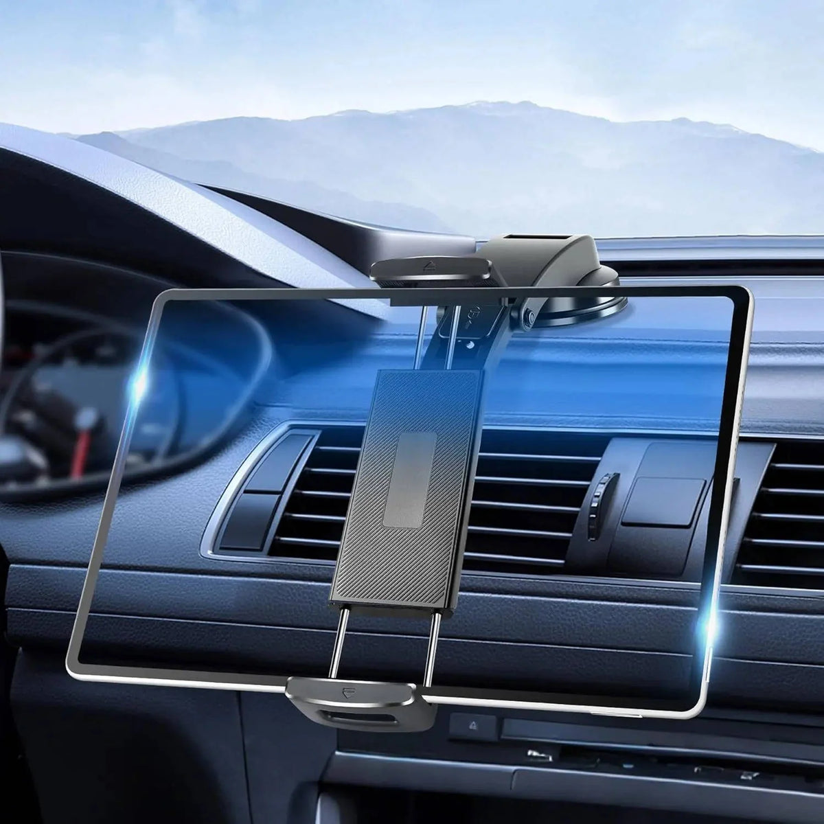 Tablet Dashboard Mount 360° Rotation Locking Suction Cup