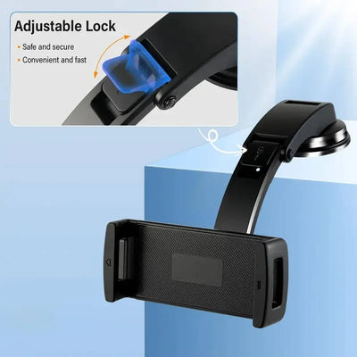 Tablet Dashboard Mount 360° Rotation Locking Suction Cup
