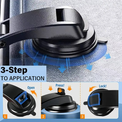 Tablet Dashboard Mount 360° Rotation Locking Suction Cup