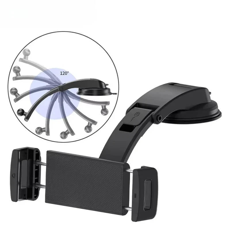 Tablet Dashboard Mount 360° Rotation Locking Suction Cup
