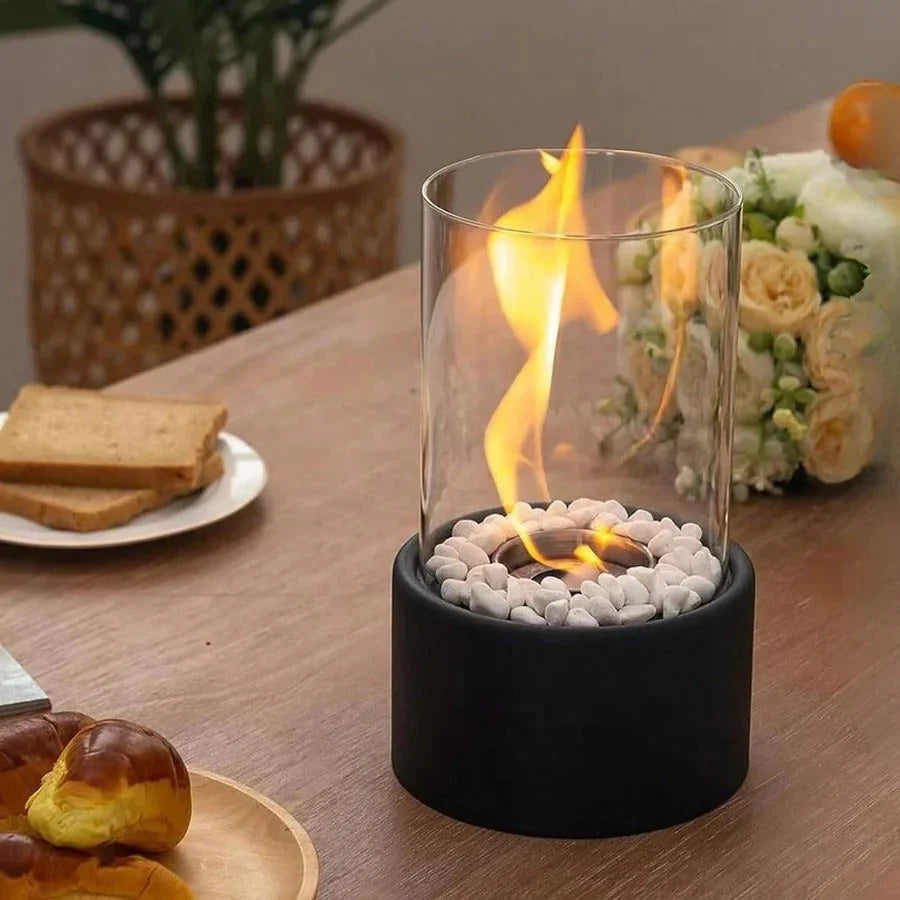 Tabletop Fireplace Ethanol Smokeless 2-3 Hour Burn