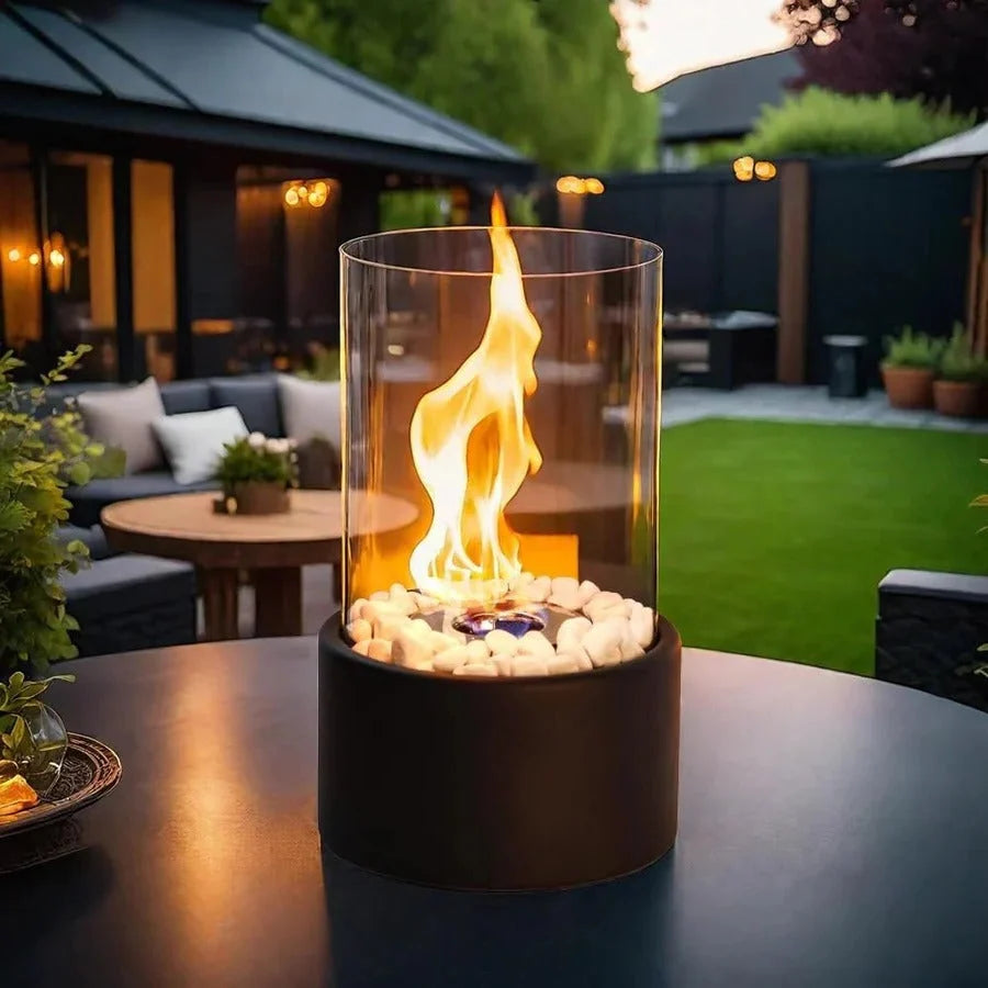 Tabletop Fireplace Ethanol Smokeless 2-3 Hour Burn
