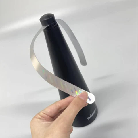 Tabletop Fly Repellent Fan Light-Reflecting Blades Quiet & Battery-Powered
