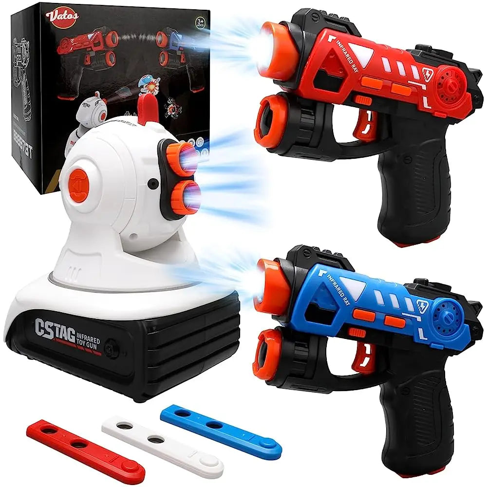 Target Shooting Game Infrared Projector 2 Blasters