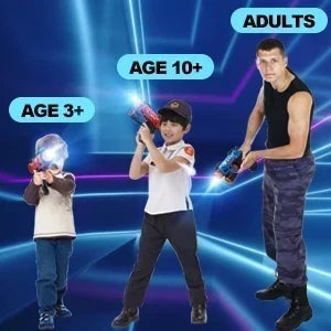 Target Shooting Game Infrared Projector 2 Blasters
