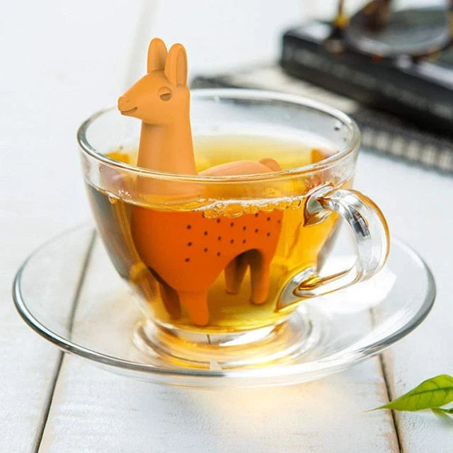 Tea Infuser Food-Grade Silicone Fine-Mesh Animal Design