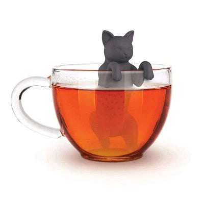 Tea Infuser Food-Grade Silicone Fine-Mesh Animal Design