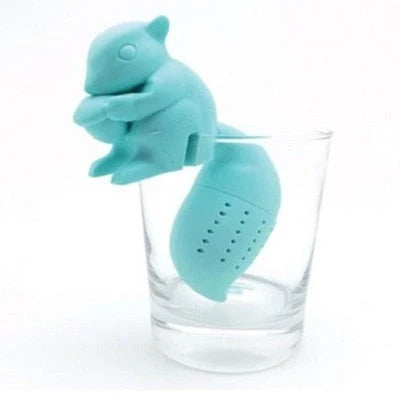 Tea Infuser Food-Grade Silicone Fine-Mesh Animal Design