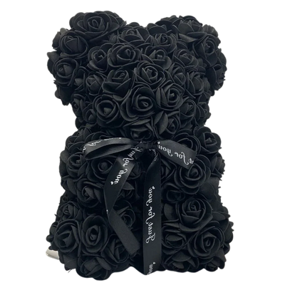 Teddy Bear Foam Rose 9.8 Inch Multiple Colors