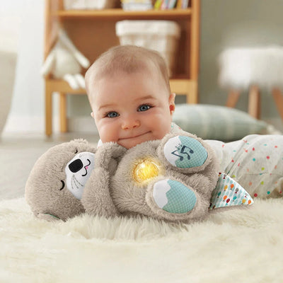 Teddy Bear Sleep Soother Rhythmic Breathing Motion Soothing Melodies