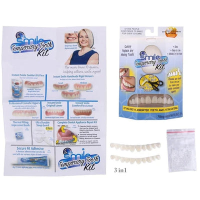 Temporary Dental Veneers Natural Look & Comfortable Fit