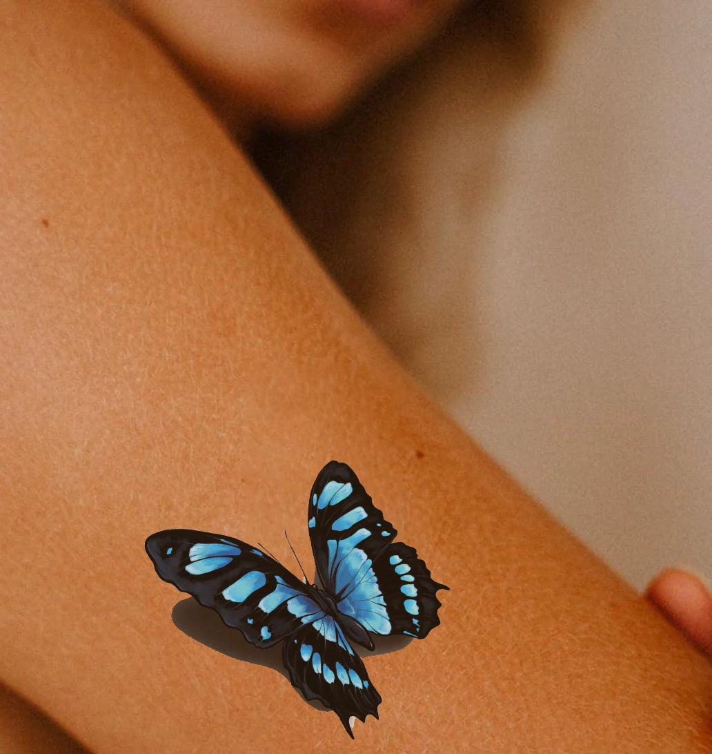 Temporary Tattoo Realistic 3D Shading Water-Activated Transfer