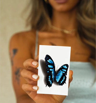 Temporary Tattoo Realistic 3D Shading Water-Activated Transfer