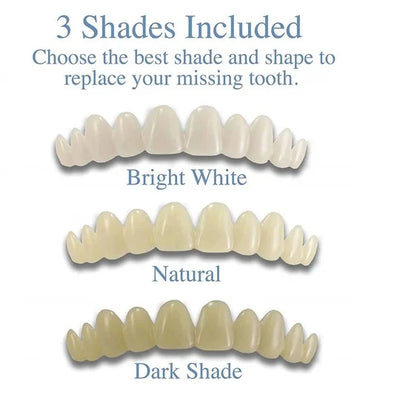Temporary Teeth Cover Removable Slip-On Instant Smile