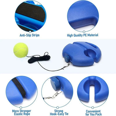 Tennis Rebound Trainer Automatic Rebound & Direction Control