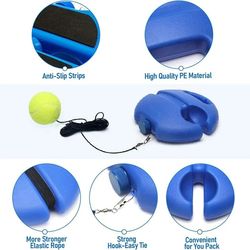 Tennis Rebound Trainer Automatic Rebound & Direction Control