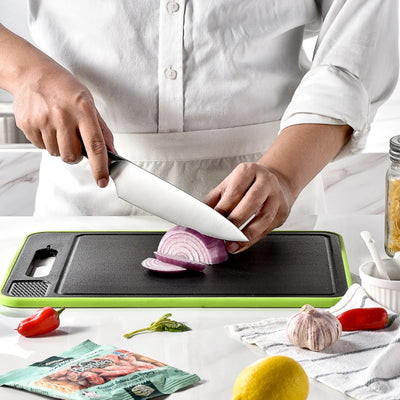 Thawing & Cutting Board Ridged Thaw Surface Juice Groove