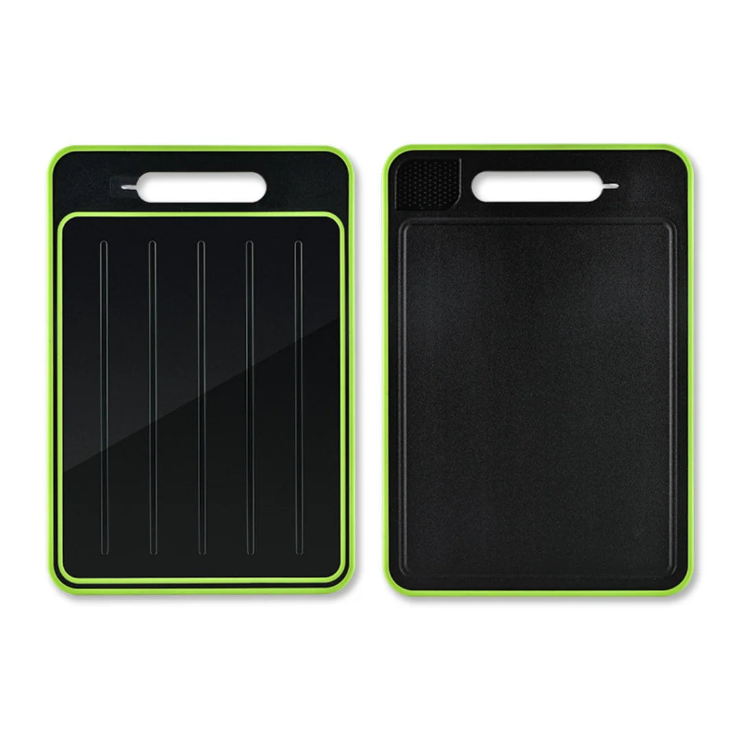 Thawing & Cutting Board Ridged Thaw Surface Juice Groove
