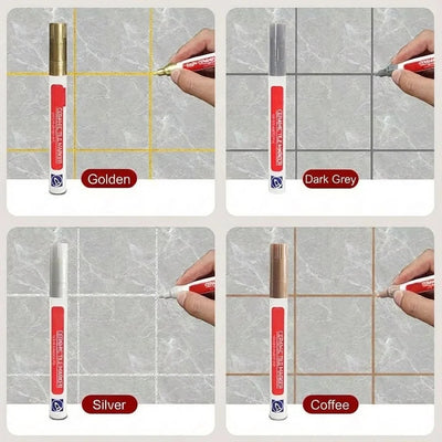 Tile Grout Pen Covers Stains Waterproof & Mold-Resistant